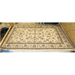 KORHANI 5'3' X 7'7" BEIGE FLORAL THEMED CARPET