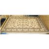 Image 1 : KORHANI 5'3' X 7'7" BEIGE FLORAL THEMED CARPET