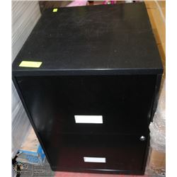 2 DRAWER FILE CABINET WITH KEYS 17"Wx18"Lx24"H