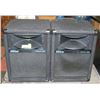 Image 1 : TWO ELITE MICRON 160 WATT LOUD SPEAKERS