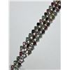 Image 1 : 13) STERLING SILVER TOURMALINE BRACELET