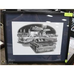 BLACK AND WHITE STARDUST DRIVEIN FLASH BACK SERIES