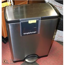 STAINLESS STEEL GARBAGE CAN