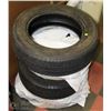 Image 1 : SET OF 4 BRIDGESTONE 225/65R17 MUD & SNOW TIRES