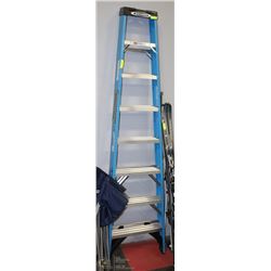 8FT WERNER FIBREGLASS LADDER