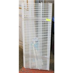 WIRE CLOSET ORGANIZER SYSTEM