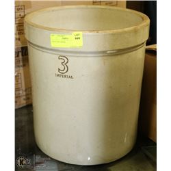 3 GALLON CROCK