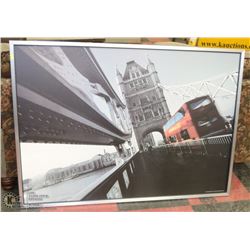 BRIDGE SCENE FRAMED PICTURE