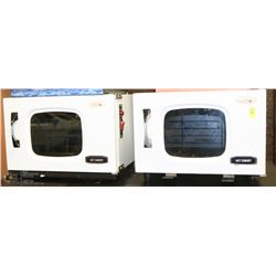 EQUIP PRO LOT OF 2 HOT CABINETS - SOLD AS IS