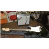Image 1 : SQUIRE STRAT FENDER GUITAR IN A CASE & FENDER