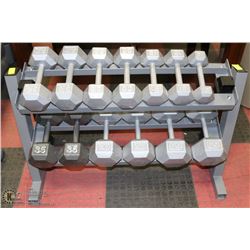 WEIGHT RACK WITH DUMBELLS - ON CHOICE
