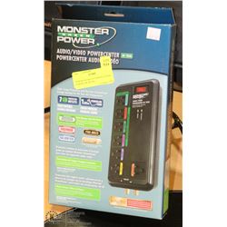 NEW MONSTER A/V POWER CENTRE POWERCAR ($70.00)