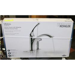 NEW IN BOX KOHLER KITCHEN FAUCET WITH SIDE SPRAY