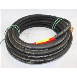 6000 PSI PRESSURE WASHER HOSE- 3/8" SIZE