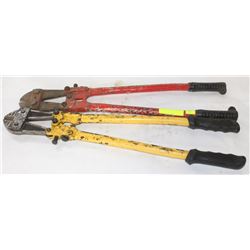 GROUP OF TWO 18" SNIPS