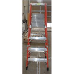 6FT FEATHERLITE 375 LADDER.