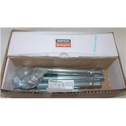 CASE OF SIMPSON WEDGE-ALL WEDGE ANCHOR 7/8" X 8"