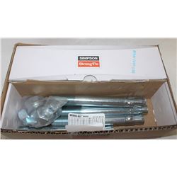 CASE OF SIMPSON WEDGE-ALL WEDGE ANCHOR 7/8" X 8"