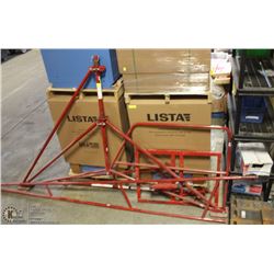 RED HOIST SYSTEM & COUNTERWEIGHTS