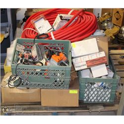 PALLET OF HVAC CONTROLS INCL BELIMO ACTUATORS,