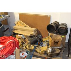 PALLET OF ASSORTED HEAVY DUTY VALVES