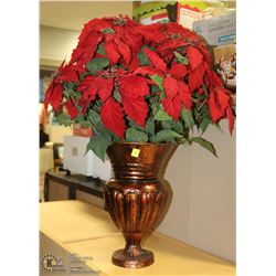 ARTIFICIAL POINTSETTA 28" TALL