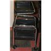 Image 1 : GROUP OF 2 SALON COSMETIC CARTS
