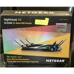NIGHTHAWK X6 AC3200 TRI-BAND WIFI ROUTER - 3.2GBPS