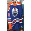 Image 1 : NEW OILERS "EBERLE"SIZE LARGE HOCKEY SHIRT