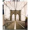 Image 1 : LARGE BRIDGE SCENE CANVAS PICTURE 39 X 55