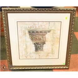 ORNATE FRAMED SHOWHOME PICTURE 29 X 29