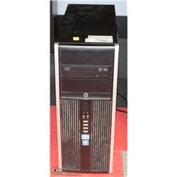 HP COMPUTER TOWER WITH DVD WRITER, NO CORDS