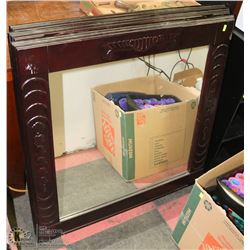 GROUP OF 3 SALON FRAMED MIRRORS 36 X 36