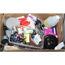 SALON BOX OF ASSORTED PRODUCTS