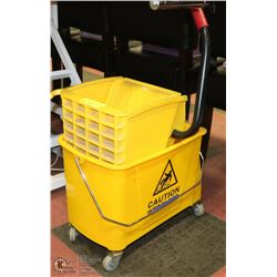 YELLOW COMMERCIAL WRINGER BUCKET