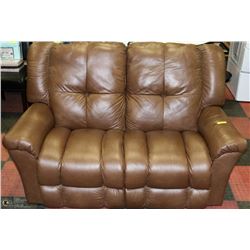 LAZY BOY LOVE SEAT DUEL RECLINER 63" WIDE