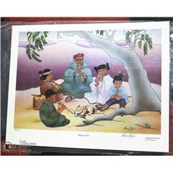 58) "MUSIC LESSON" MONA EAGLE (M. E.) STEPHENS