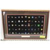Image 1 : COMPLETE BIRKS FRAMED & MATTED PIN SET COLLECTION
