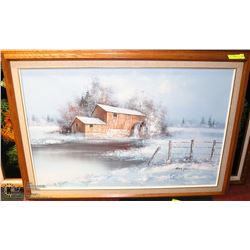 OIL PAINTING BY ALEX HART  41 X 30