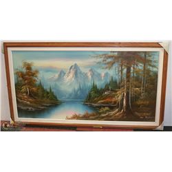 161) UNTITLED MIDDAY MOUNTAIN FOREST SHACK VAN