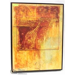 SAFARI GIRAFFE PICTURE - ART IN MOTION BY