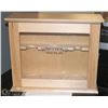 Image 1 : CANADIAN WHISKEY WOODEN DISPLAY BOX 17 X 6 X 14