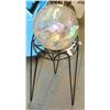 Image 1 : METAL STAND WITH GLASS GLOBE