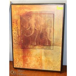 SAFARI ELEPHANTS ART IN MOTION BY FABRICE