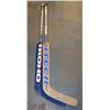 Image 1 : LOT OF 2 GOALIE STICKS WITH ONE TOMMY SALO