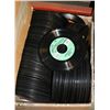 Image 1 : BOX OF OVER 200 ROCK AND POP 45’S