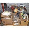 Image 1 : PALLET OF ESTATE ITEMS, INCLUDES CRYSTAL, HOME