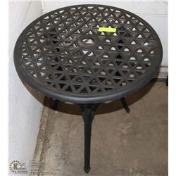 CAST METAL PATIO TABLE