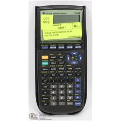 TEXAS INSTRUMENTS T1-83 CALCULATOR