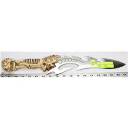 FANTASY SKULL KNIFE 19" LENGTH